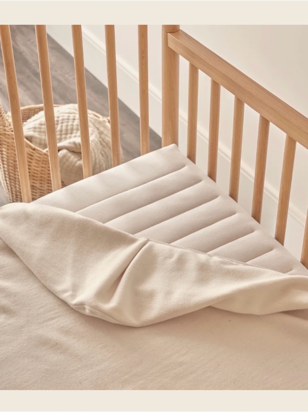 Obasan organic crib mattress cover